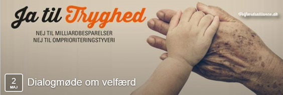 Dialogmøde om velfærd 2. maj